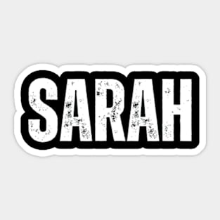 Sarah Name Sticker